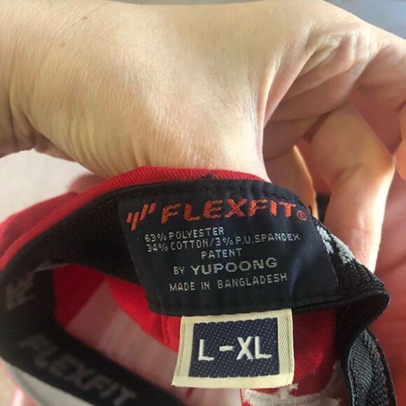 Flag nor fail work is in my blood ball hat red sold out rare retired limited - Picture 6 of 6